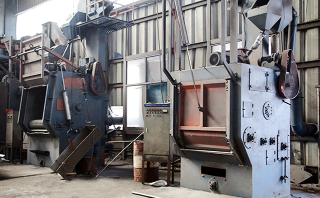 Shot blasting machine