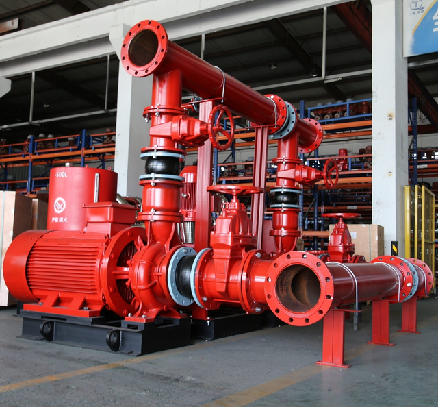 Horizontal Single Stage End Suction Fire Pump for EDJ Packaged Fire Pump System