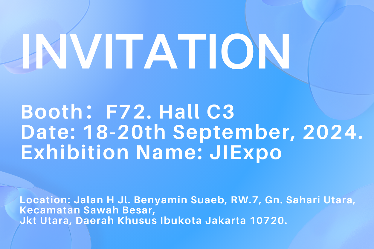 Invitation To Jakarta International EXPO From TQ Group 