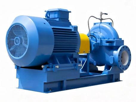 Split case centrifugal pumps: double suction for industry