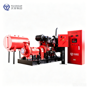 1500RPM Horizontal End Suction Diesel Engine Fire Pump 
