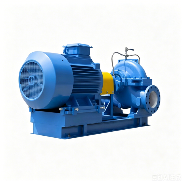 SOW Double-suction Split Case Centrifugal Pump.